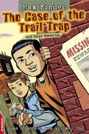 Tapa de The Case of the Trail Trap and Other Mysteries by Liam ODonnell Michael Cho