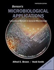 Tapa de Bensons Microbiological Applications Laboratory Manual In General Microbiology Short Version