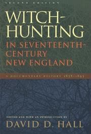 Tapa de Witch-Hunting in Seventeenth-Century New England