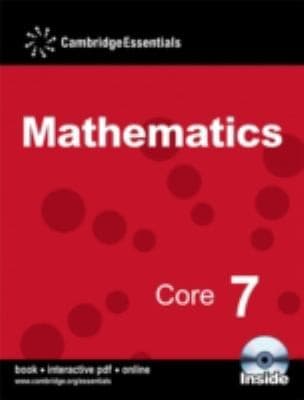 Tapa de Cambridge Essentials Mathematics Core 7 Pupils Book