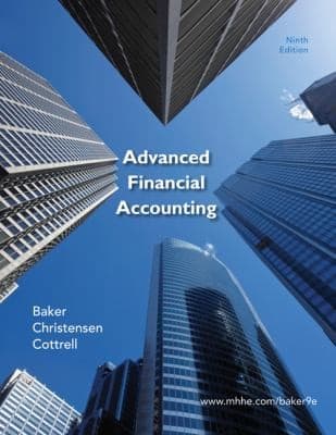 Tapa de Advanced Financial Accounting With Access Code