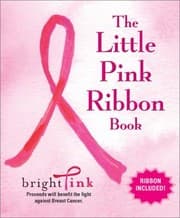 Tapa de The Little Pink Ribbon Book With Pink Ribbon
