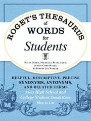 Tapa de Rogets Thesaurus of Words for Students