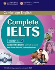 Tapa de Complete Ielts Bands 45 Students Book Without Answers With CDROM
            
                Complete