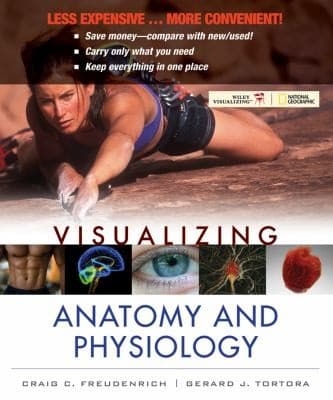 Tapa de Visualizing Anatomy and Physiology First Edition Binder Ready Version