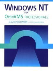 Tapa de Windows NT for open VMS professionals