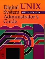Tapa de Digital UNIX system administrator's guide