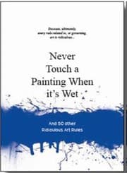 Tapa de Never Touch a Painting When It's Wet