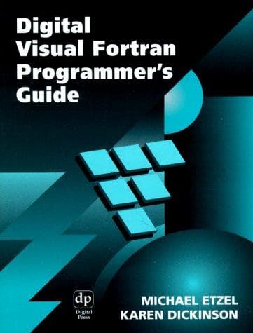 Tapa de Digital Visual Fortran programmer's guide