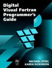 Tapa de Digital Visual Fortran programmer's guide