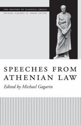 Tapa de Speeches From Athenian Law