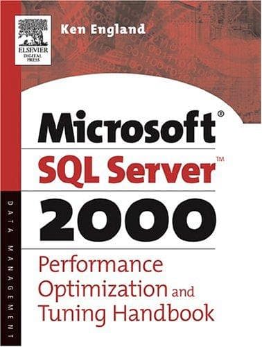 Tapa de Microsoft SQL Server 2000 Performance Optimization and Tuning Handbook