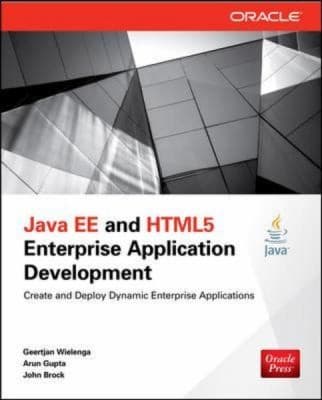 Tapa de Java Ee And Html5 Enterprise Application Ddevelopment