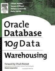 Tapa de Oracle database 10g data warehousing