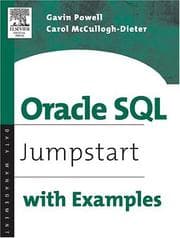 Tapa de Oracle SQL jumpstart with examples