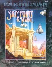 Tapa de Sky Point & Vivane (Earthdawn) [BOX SET]
