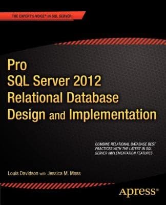 Tapa de Pro Sql Server 2012 Relational Database Design And Implementation