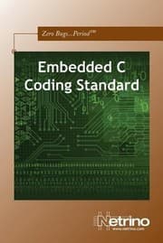 Tapa de Embedded C Coding Standard