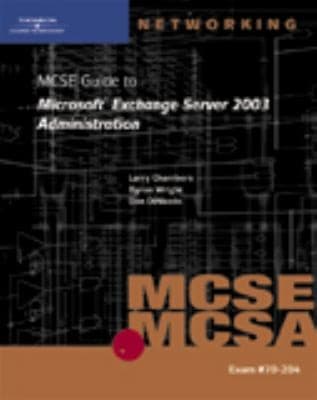 Tapa de MCSE Guide to Microsoft Exchange Server 2003 Administration
Networking Course Technology
