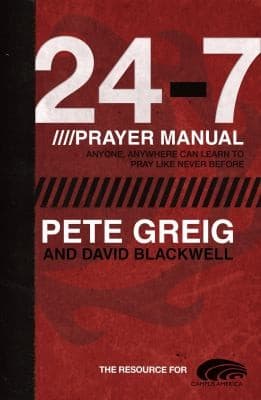 Tapa de The 247 Prayer Manual