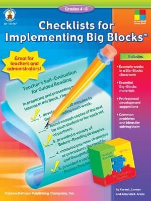 Tapa de Checklists For Implementing Bigblocks