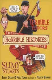 Tapa de Terrible Tudors and Slimy Stuarts