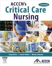 Tapa de Acccns Critical Care Nursing