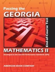 Tapa de Passing the Georgia Mathematics II EndofCourse Test