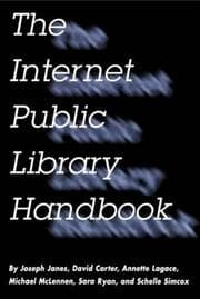 Tapa de The Internet Public Library handbook