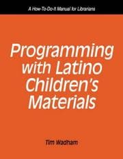 Tapa de Programming with Latino children's materials