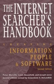 Tapa de The Internet searcher's handbook