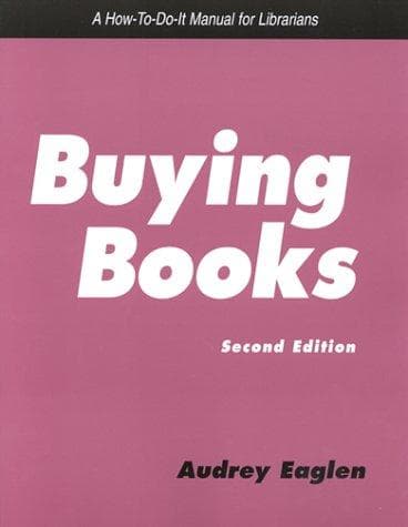 Tapa de Buying books