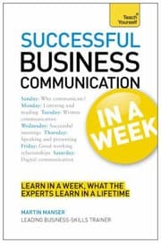 Tapa de Teach Yourself Successful Business Communication in a Week