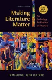 Tapa de Making Literature Matter An Anthology For Readers And Writers