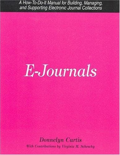 Tapa de E-journals