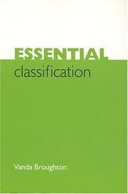 Tapa de Essential classification