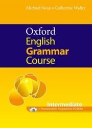 Tapa de Oxford English Grammar Course Intermediate