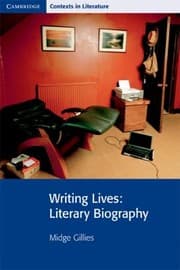 Tapa de Writing Lives Literary Biography