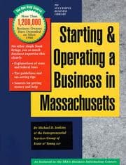 Tapa de Starting and Operating a Business in Massachusetts