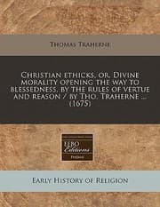 Tapa de Christian Ethicks Or Divine Morality Opening The Way To Blessedness By