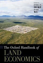 Tapa de The Oxford Handbook Of Land Economics