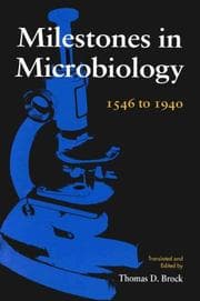 Tapa de Milestones in Microbiology