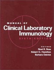 Tapa de Manual of clinical laboratory immunology