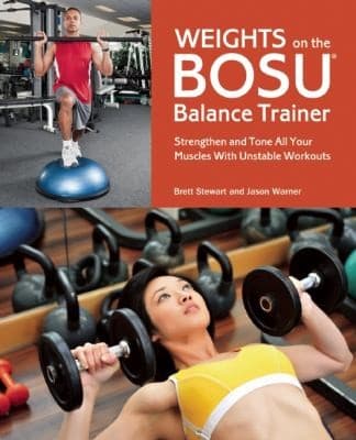 Tapa de Weights on the Bosu Balance Trainer