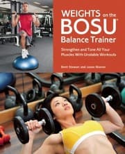 Tapa de Weights on the Bosu Balance Trainer