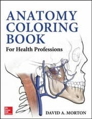 Tapa de Anatomy Coloring Book for Health Professions