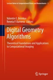 Tapa de Digital Geometry Algorithms Theoretical Foundations And Applications To Computational Imaging