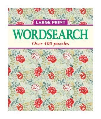 Tapa de Elegant Large Print Wordsearch
