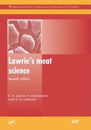Tapa de Lawries Meat Science
            
                Woodhead Publishing Series in Food Science Technology and Nutrition Paperback
