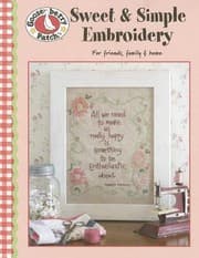 Tapa de Sweet Simple Embroidery For Friends Family Home
